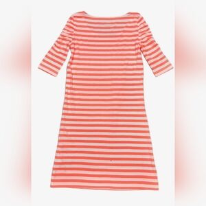 Lilly Pulitzer Kaley neon orange striped dress, S.
